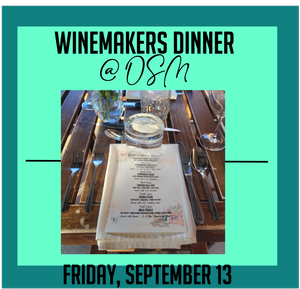 Winemakers Dinner September